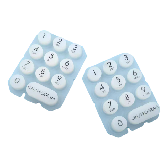 Conductive Silicone Rubber Button Switch Keypad for Electronic Device Industrial Keyboard Control Pad