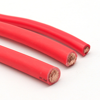 Câble de batterie 12v 24v 48v Heavy Duty 95mm 70mm 50mm 35mm 25mm 16mm DC Câble d'alimentation électrique unique pour les batteries de voiture solaires automatiques