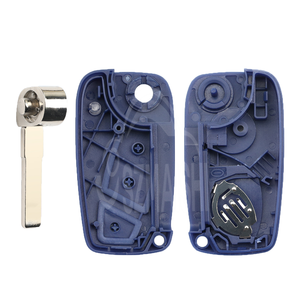 SZMAISHI Télécommande pliable 2 boutons 433 MHz avec puce M-AR-EL-LI BSI ID48 pour Fiat Bravo Liena Stilo Jumper Punto Ducato Ypsilon 2005-2009 - Product Image 4