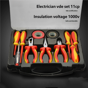 Vde cách điện tuốc nơ vít và plier công cụ thiết lập 13-Piece thợ điện VDE cho tay nguồn điện OEM/ODM hỗ trợ - Product Image 5