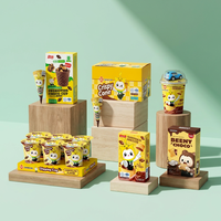 Coffret Cadeau Personnalisable de Biscuits au Chocolat Assortis – Cadeau de Fêtes avec Service d'Étiquetage Privé – Seau Cadeau Festif pour Collations