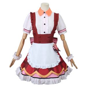 Venta al por mayor <span class=keywords><strong>Hoshino</strong></span> <span class=keywords><strong>Ai</strong></span> Chocolate Lolita vestido de sirvienta Halloween fiesta Oshi no Ko Anime Cosplay disfraz - Product Image 2