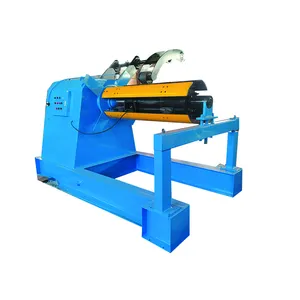 קו ייצור decoiler/אלומיניום סליל decoiler ו reoiler/הידראולי מדקר עבור decoiler סוג