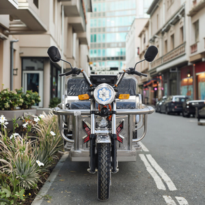 Tricycle électrique en acier inoxydable de 1.5 mètres, tricycle mobile, tricycle électrique - Product Image 2