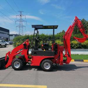 Chargeuse sur pneus hydraulique, chargeuse agricole, chargeuse-pelleteuse, pelle agricole, mini-excavatrices - Product Image 1