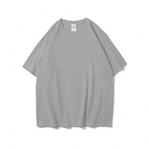 Venta al por Mayor de Camisetas Lisas de Cuello Redondo para Hombre, de Alta Calidad, 280 g/m², 2026, Transpirables, con Estampado Personalizado, Color Sólido - Product Image 2