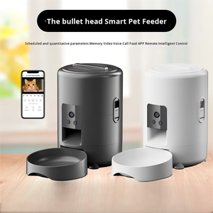 Nuovo alimentatore intelligente per animali domestici con alimentazione regolare e quantitativa, ciotola telecomandata Wifi per telefono cellulare - Product Image 6
