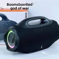 Nuevo Altavoz Portátil BOOMSBOX4 para Exteriores, Alta Potencia, Bajos Profundos, Subwoofer, Audio Estéreo para Fiestas en Casa