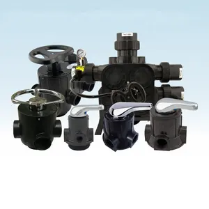 Runxin otomatik su yumuşatıcı kontrol vanası FRP TANKı su arıtma