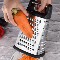 Сыр пармезан овощи имбирь Быстрый Slicer 4-сторонняя терка из нержавеющей стали кухонный инструмент пищевой измельчитель овощей машина для нарезки картофеля