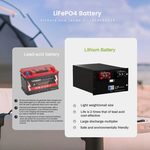 แบตเตอรี่ลิเธียม Lifepo4 แบบติดตั้งบนแร็ค 12V 24V 100Ah 200Ah 300Ah 400Ah 500Ah 600Ah 700Ah 800Ah 1000Ah - Product Image 5