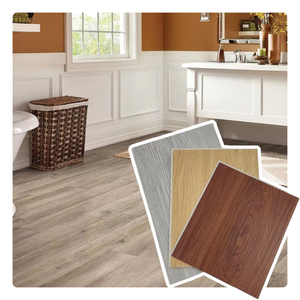Modern Smooth Oak Wooden Pattern 8mm 12mm Laminated <b>Flooring</b> Easy Click Installation Dance Floor <b>Engineered</b> Tiles Made Walnut - Product Image 4