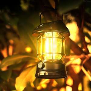 Lámpara de Camping LED Recargable, Portátil, Solar, Resistente al Agua, con Clasificación IP65, Regulable, Garantía de 2 Años - Product Image 4