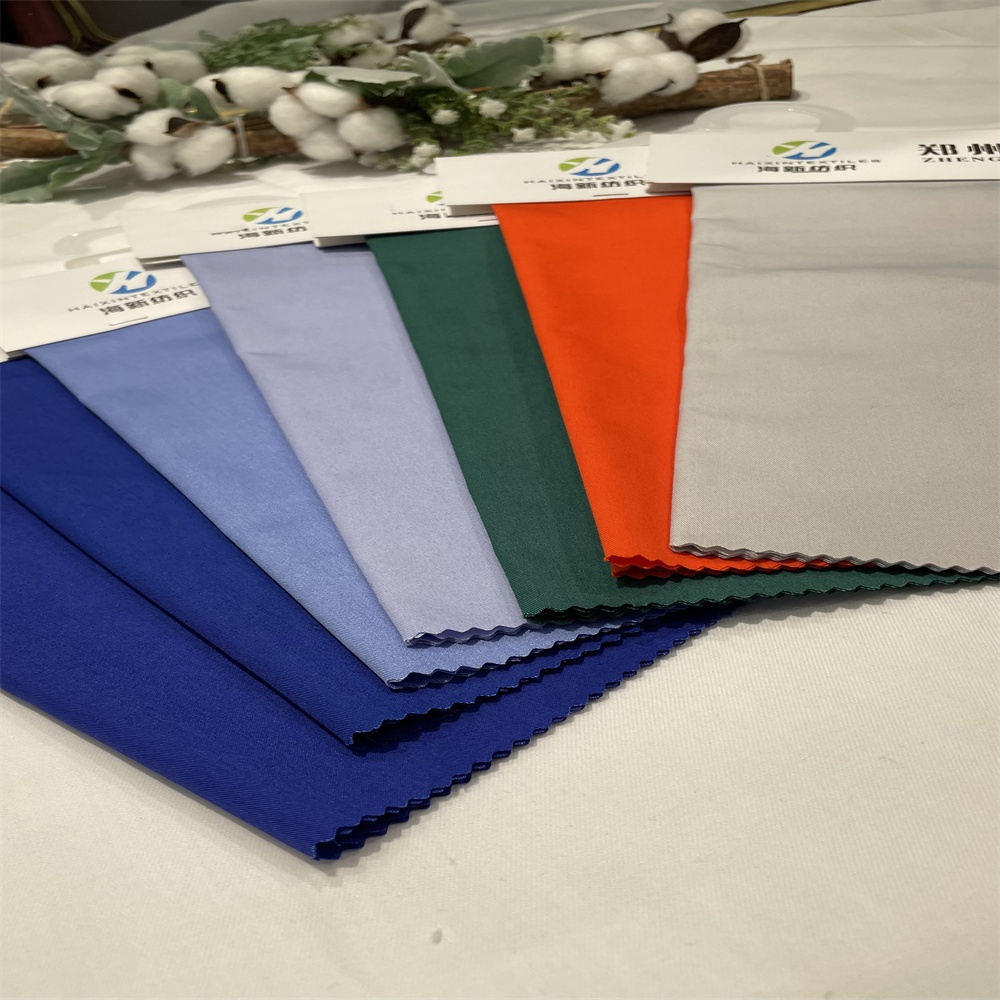100% Twill Woven Polyester Cotton Ripstop Fabric Industrial Uniform Workwear Garment Costumes Factory Wholesale to Africa