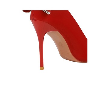 Zapatos de Tacón de Aguja con Lazo de Satén para Mujer, Diseño 20023, Elegantes y Dulces - Product Image 4