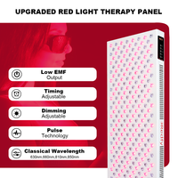 Nouvelle Arrivée Debout Infra LED Visage Lampe Thérapie Dispositif 630Nm 660Nm 810Nm 850Nm Lumière Rouge Infrarouge Couleur