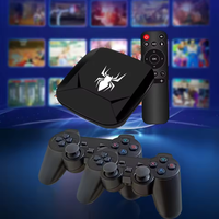 Consola de Videojuegos Retro X5 Game Stick 4K 64G con Más de 20000 Juegos, Sistema Dual Arcade HD Compatible con Android Mini Set TV