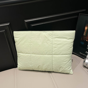 Nylon Waterproof Laptop Bag Business Quilted Portable Lightweight <b>Pillow</b> <b>Cloud</b> Puffy Sleeve Korean Perfume Slim In Briefcase - Product Image 1