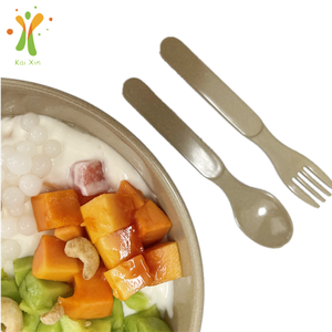 Cubiertos Ecológicos Reutilizables de Cáscara de Arroz, No Tóxicos, Degradables, Tazón Desechable, Utensilios de Cocina para el Hogar - Product Image 6