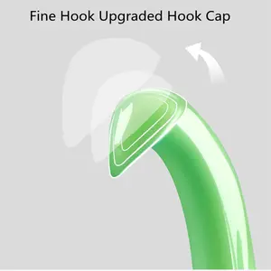 Eliminador de ortodoncia de alta calidad, tirantes invisibles extraíbles, herramienta de extracción transparente, gancho Extractor, 1 unidad/bolsa - Product Image 3