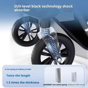 Cochecito de Bebé 3 en 1 de Alta Calidad, Convertible en Silla de Paseo y Cesta para Dormir con Asiento para Auto - Product Image 5