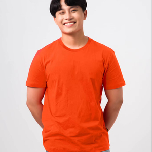 เสื้อยืดผ้าฝ้าย100% ผู้ชาย, น้ำหนักเบาป้องกันแบคทีเรียสวมใส่สบายทนทานผ้า150gsm สไตล์ลำลองผลิตจากเวียดนาม - Product Image 1