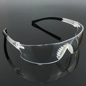 نظارات أمان صناعية سوداء عالية الجودة للعمل وحماية العين، إطار نظارات رخيص الثمن ورائج - Product Image 6