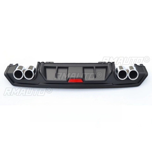 Honda Civic 10. nesil araba arka tampon spoyleri difüzör modifikasyon parçası tampon koruyucu kapak aksesuarları - Product Image 5