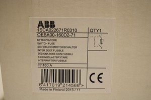 Interruptor de Fusibles OESA00-160D2-71 de 160A para PLC - Product Image 2