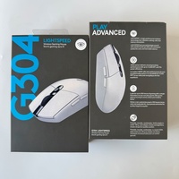 Hero Sensor 12,000 DPI Lightweight 6 Programmable Buttons 250h Battery Life G304 Lightspeed Wireless Gaming Mouse for Logitech
