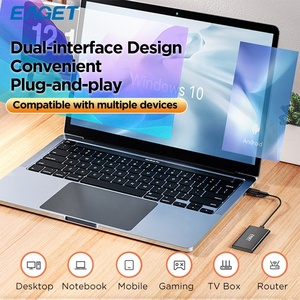 EAGET 128GB Loại C USB 3.1 Đĩa Cứng Ngoài 500 MB/giây Đọc Ổ Đĩa Thể Rắn Di Động SSD Di Động Hdd SSD Di Động - Product Image 3