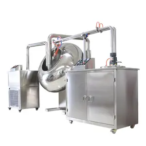 factory price commercial industria almond nuts chocolate polishing pan machine