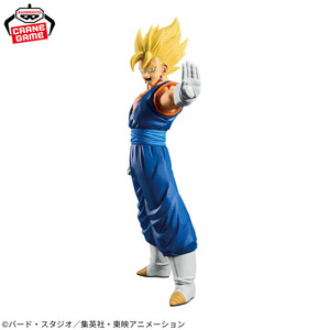 Figurine d'anime <span class=keywords><strong>Super</strong></span> <span class=keywords><strong>Saiyan</strong></span> aux <span class=keywords><strong>cheveux</strong></span> dorés et combinaison bleue, sous licence officielle Banpresto, 7 pouces, échelle 1/12, PVC ABS, emballage d'origine - Bureau - Product Image 4