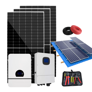 Sistema de Energía Solar Híbrido de 21 kWh con Batería Completa, Montaje en Balcón de 20 kW, Sistema de Energía Fuera de la Red de 10 kW, Sistema Solar Doméstico de 5 kVA - Product Image 1