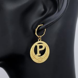 JXX Fashion High Quality Brass Vintage Charm Dangle <b>Earrings</b> 24K Gold-Plated Drop Classic Style Custom Wholesale for Kiribati - Product Image 6