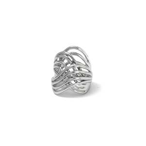 Anillos de Moda de Acero Inoxidable 316L con Baño de Oro PVD, Joyería Sostenible y Resistente - Product Image 1