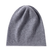 Gorro de Lana de Cabra 100% Pura de Alta Calidad, Diseño Jacquard, Cálido, Tejido, con Borde Enrollado, Estilo Casual para Adultos