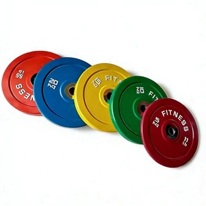 Disques de musculation en caoutchouc coloré pour la maison et la salle de sport – Équipement de fitness complet pour l'entraînement en force – Vente en gros à prix réduit - Product Image 1