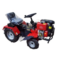 Tractor Cultivador a Gasolina/Diésel con Arranque Eléctrico y Certificación CE