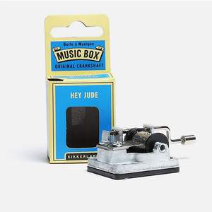 Boîte en papier impression de corée, mini boîte à musique, manivelle à main, melody <span class=keywords><strong>la</strong></span> vie en rose - Product Image 3