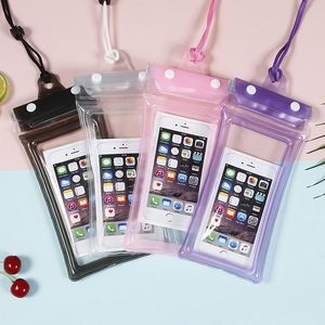 เคสโทรศัพท์มือถือกันน้ำแบบสามชั้นปิดผนึกพร้อมหน้าจอสัมผัสพิมพ์โลโก้ได้ เหมาะสำหรับว่ายน้ำ ล่องแก่ง และพกพา - Product Image 3