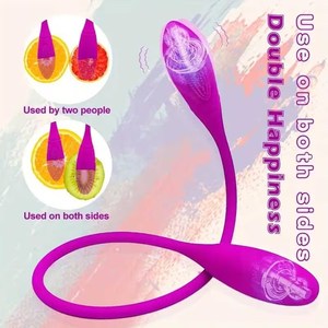 Oplaadbare 7 Snelheden Dubbele Kop Jump <span class=keywords><strong>Egg</strong></span>-Spot Bullet Dildo <span class=keywords><strong>Vibrator</strong></span> <span class=keywords><strong>Anal</strong></span> Butt Plug Volwassen Seksspeeltje Voor Paar Mannen Vrouwen - Product Image 3