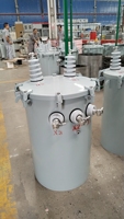 Transformateur monté sur pôle monophasé, 10 15kva 25 kva 37,5 kva 50 kva 100 kva 375kva 10kv 11kv abaisseur double tension, prix
