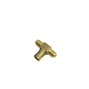 Giá rẻ 3/8 ''* 3/8'' * 3/8 ''Flare chủ đề <span class=keywords><strong>Brass</strong></span> TEE Ống phù hợp nén bên ngoài phần cứng hệ thống ống nước - Product Image 6