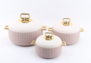 2025 새로운 디자인 하이 퀄리티 3 개 세트 1.0L + 2.0L + 3.5L 절연 식품 용기 캐서롤 따뜻한 냄비 - Product Image 3