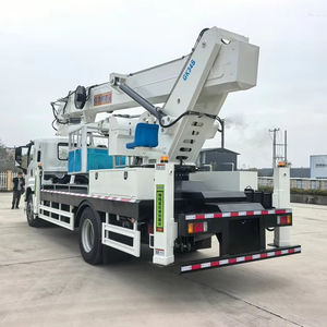 รถบรรทุกติดตั้งแท่นยกคนและสินค้า ISUZU Giga 45 เมตร รุ่นที่สูงสุด พร้อมบูมยืดหดได้ 8 ท่อน สำหรับยกคนและสินค้าสูงพิเศษ - Product Image 1