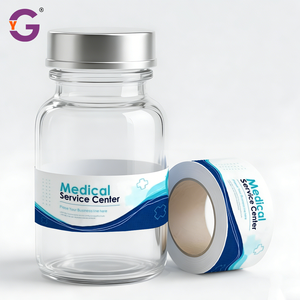 Custom Vial Peptide <strong>Labels</strong> Roll Waterproof Durable Refrigeration-able Packing <strong>Labels</strong> for 3ml Bottels Custom Stickers logo - Product Image 2