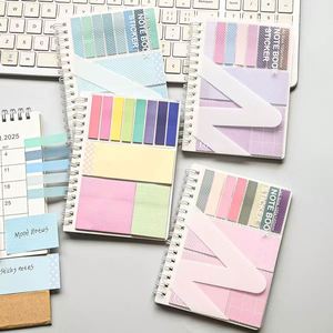 1 ud. Cuaderno Multifuncional de Hojas Sueltas con Espiral Suave, Etiquetas Adhesivas Multicolor, Personalizable, para Oficina, Regalo - Product Image 1