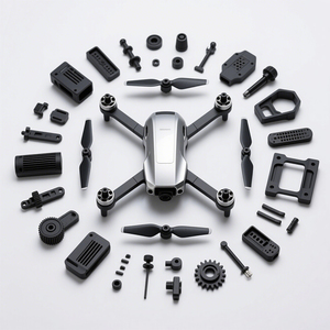 Các bộ phận phun nhựa phụ kiện nhà máy tùy chỉnh các bộ phận nhựa Trung Quốc khác nhau PP ABS PA POM PC nhựa đúc các bộ phận - Product Image 1