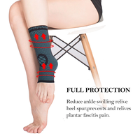 Attelle de cheville Aofit pour fasciite plantaire, manchon de compression avec protection pour soulager la douleur au pied, unisexe